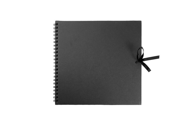 scrapbook-fotoboek-plakboek zwart klein