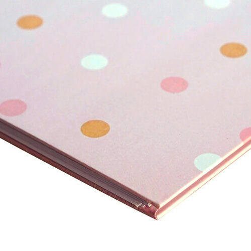 Pink Dots Scrapbook