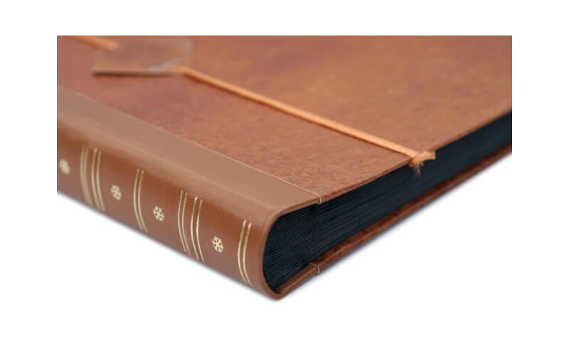 Fotoboek Leatherlook Lichtbruin 30x26cm