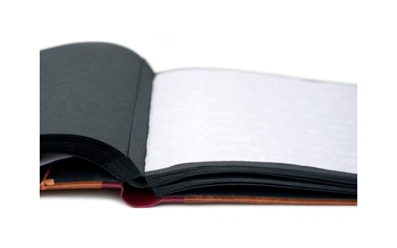 Fotoboek Leatherlook Roodbruin 30x26cm