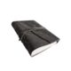Notitieboek Leer Donker Grijs A5