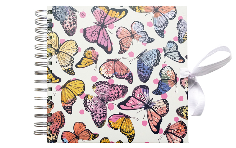 Plakboek - Scrapbook vlinders 