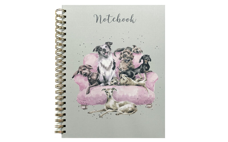 Notitieboek Honden Wrendale A4