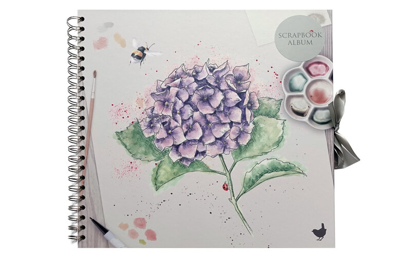 Scrapbook Album Hydrangea Wrendale