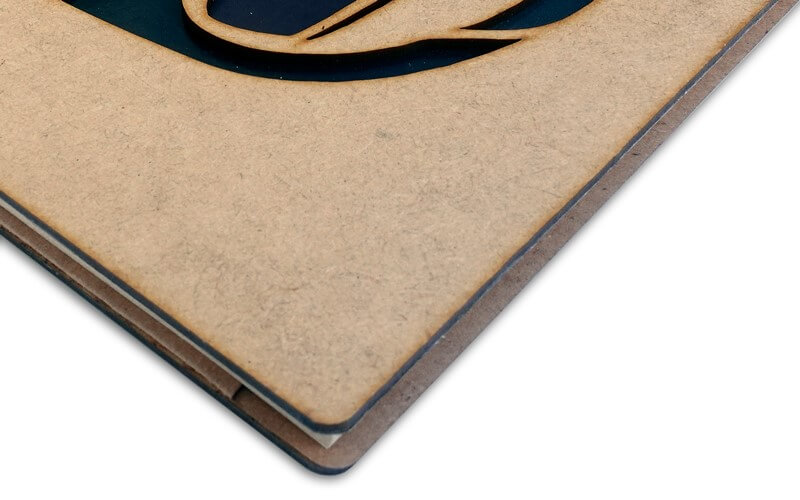 Notitieboek Hout Kat Komoni A4