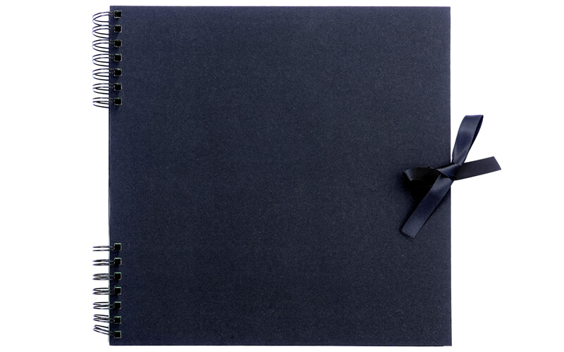 Plakboek Scrapbook Zwart 12"