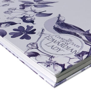 Plakboek-scrapbook Edwardian Lady Blauw
