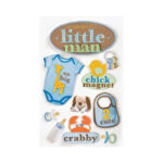 Kleine Man 3D Stickers