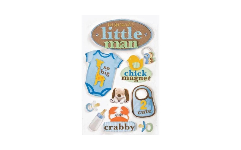 Little Man Card Toppers
