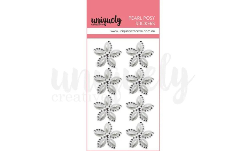 Pearl Posy Stickers-Pearl