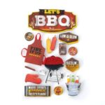 BBQ 3d Card Toppers