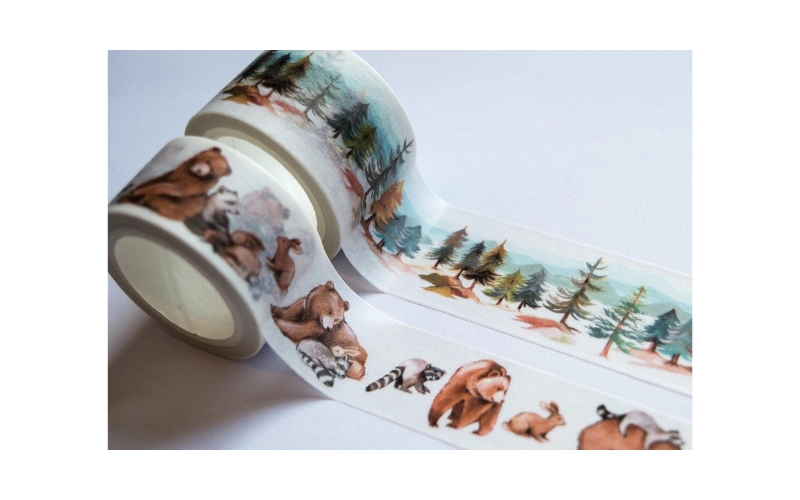 Washi Tape In The Forest
