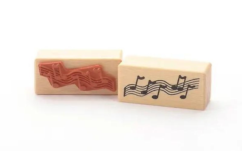 Stempel Muzieknoten