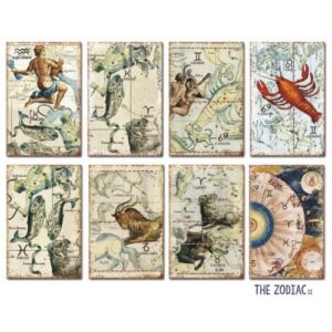 Zodiac 2 Mini Plakboekpapier