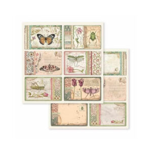 Plakboekpapier 30x30 Lente Stamperia
