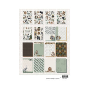Plakboekpapier A4 Wild and Free StudioLight
