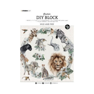 Plakboekpapier A4 Wild and Free StudioLight