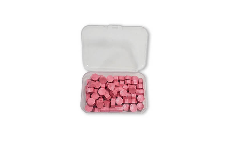Waxblokjes Poeder Roze 20gr. Stamperia
