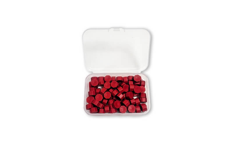 Waxblokjes Zegel Rood 20gr. Stamperia