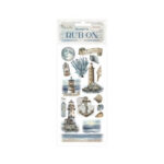 Rub-on Silent Sea Vuurtoren Stamperia
