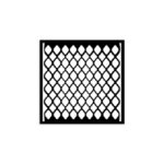 Stencil 12 x 12 Net structuur Stamperia