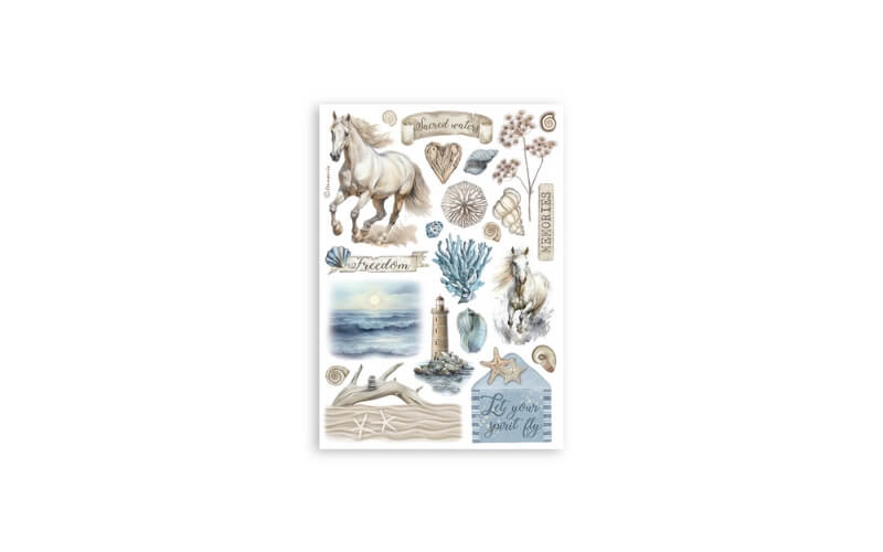 Washi-pad Silent Sea Stamperia