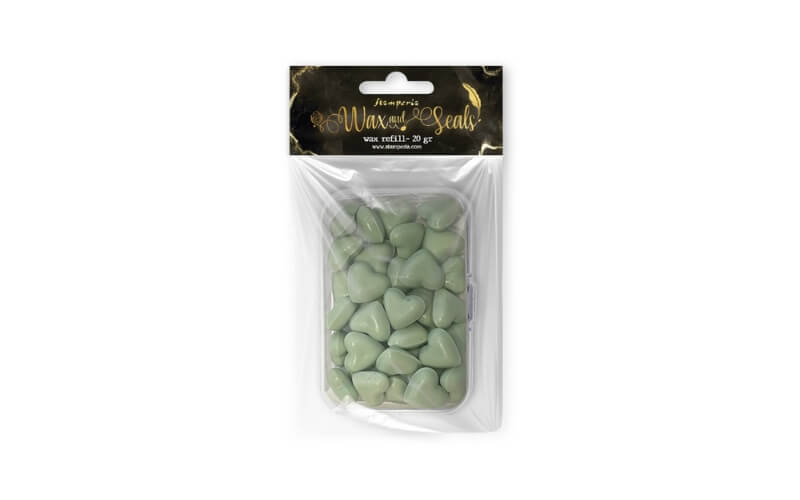Waxblokjes Pastel Mint 20gr. Stamperia