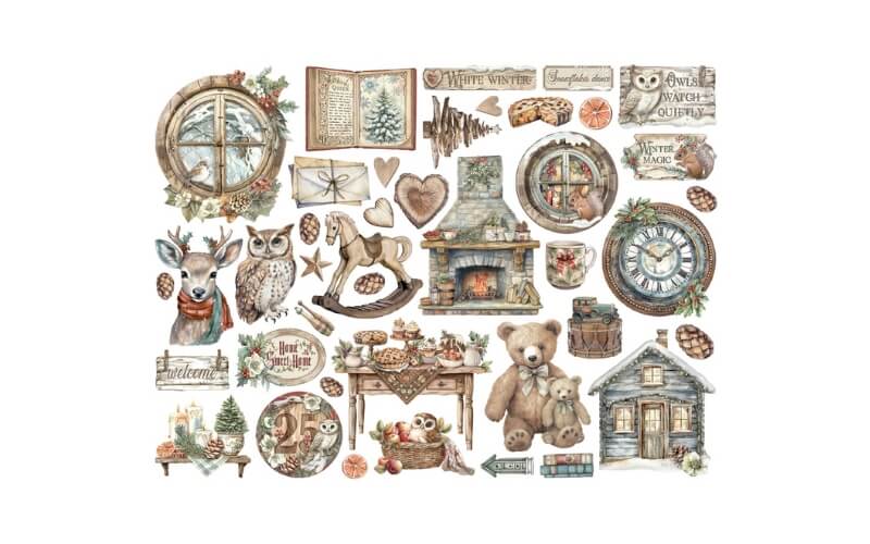 Die Cuts Het Uilenhuis Stamperia