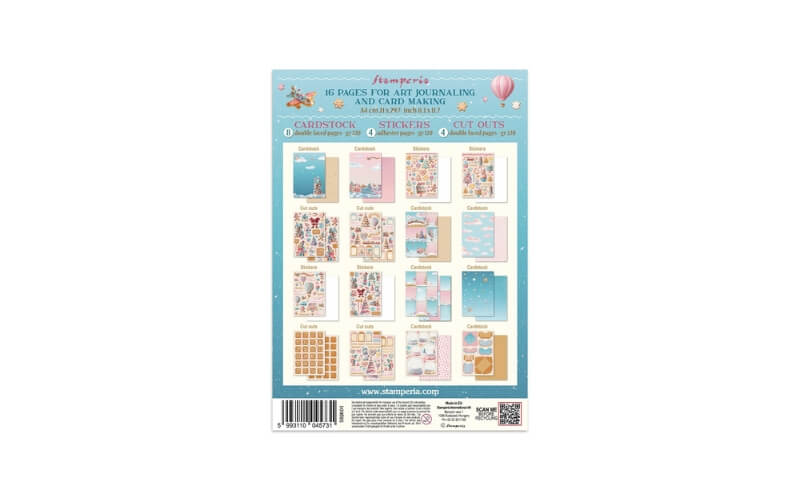 Junk Journal Candy Christmas Stamperia