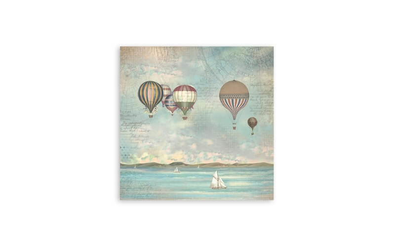 Lapjes Stof Sea Land Stamperia -