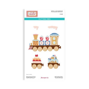 Snijmatrijzen Peperkoek Trein Candy Christmas Stamperia