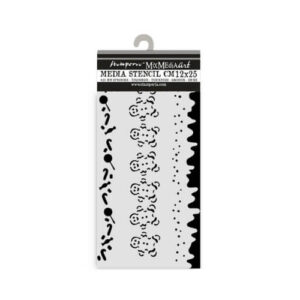 Stencil Candy Christmas Sierranden Stamperia 12x25cm