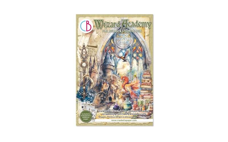 Junk Journal Wizard Academy Ciaobella