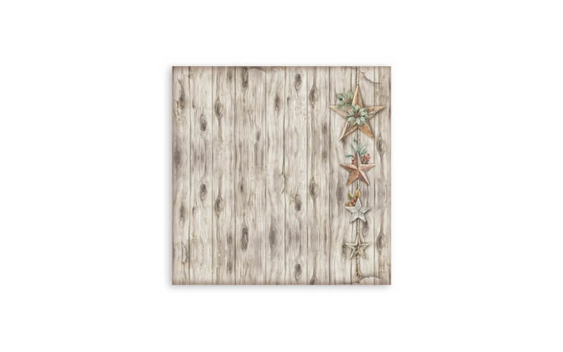 Plakboekpapier 20x20 Het Uilenhuis Eenzijdig Stamperia
