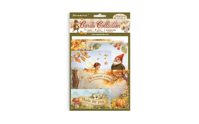 Kaart Collectie Whispering Woods Stamperia