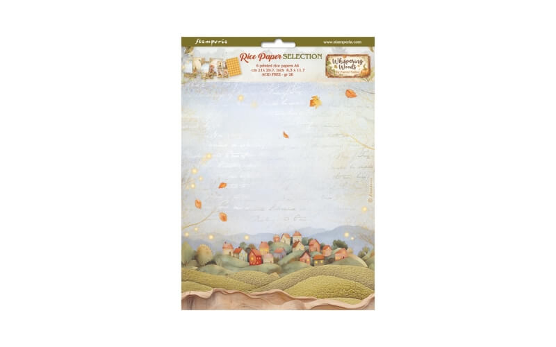 Rijstpapier Whispering Woods Selectie A4 Stamperia