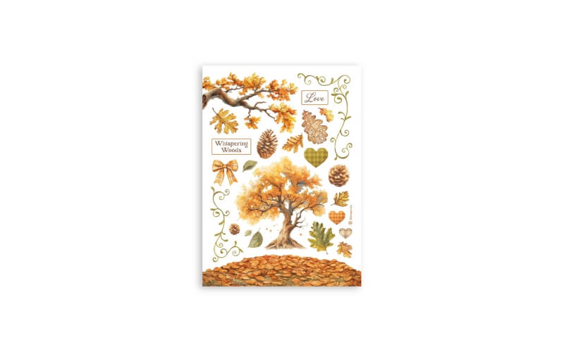 Washi-Pad Whispering Woods Stamperia