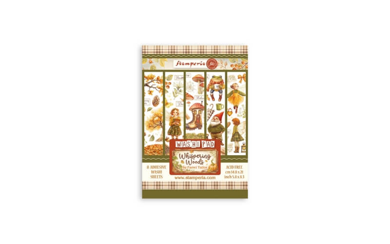 Washi-Pad Whispering Woods Stamperia