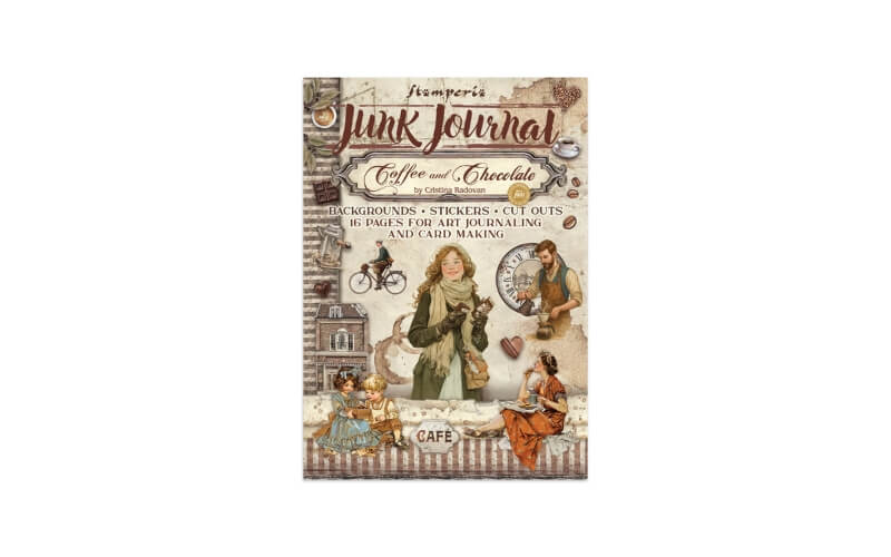 Junk Journal Coffee and Chocolate Stamperia