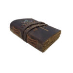 Lederen Notitieboek A5 Levensboom Color Only Natural