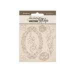 Decoratieve Chips Quiet Days Flowers Stamperia