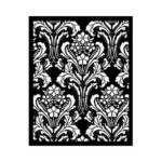 Stencil Quiet Days Baroque Tapestry 20x25 Stamperia