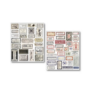 Stickerset Vintage scripts Ciao Bella