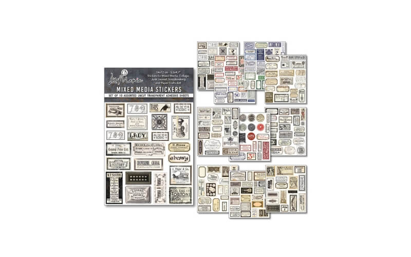 Stickerset Vintage scripts Ciao Bella