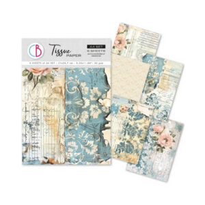 Tissue Papier A4 Mix French Blue Ciao Bella