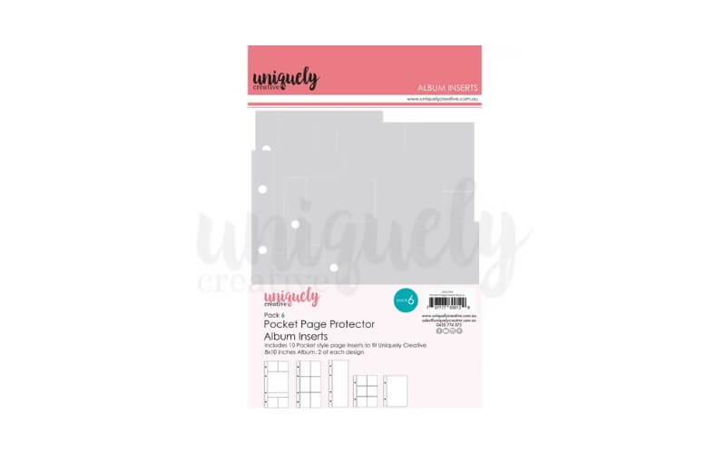 Insteekhoezen 10st. Pakket 6 Uniquely Creative