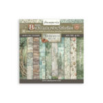 Plakboekpapier 30x30 Herbarium Silvae Achtergrond Stamperia