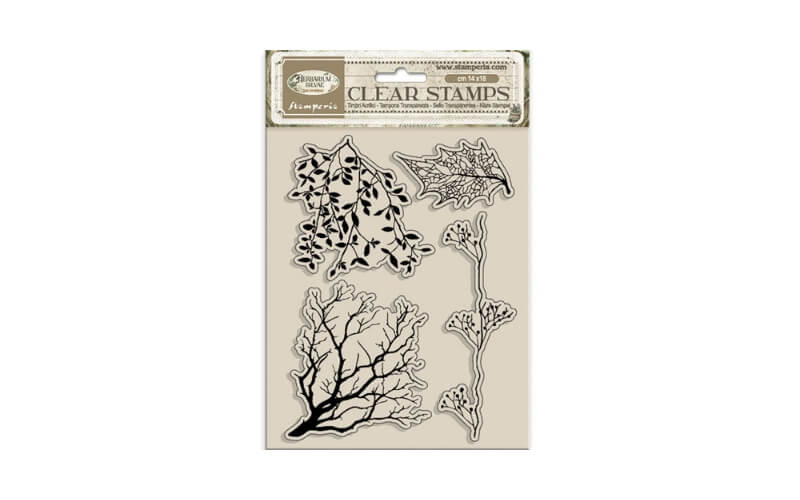 Stempels Herbarium Silvae Boomtakken Stamperia