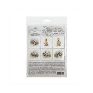 Mini Rijstpapier Set Eendjes 6 Vellen Itd Collection