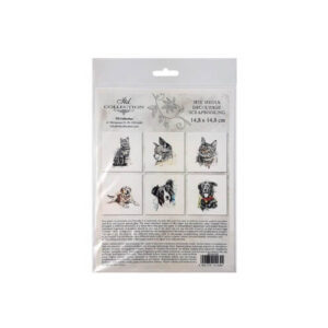Mini Rijstpapier Set Honden & Katten 6 Vellen Itd Collection
